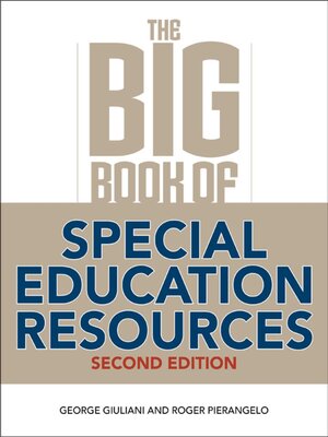cover image of The Big Book of Special Education Resources: